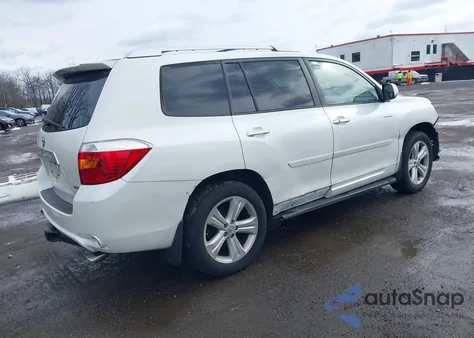 2010 Toyota Highlander Limited V6 z USA, uszkodzony, nr VIN 5TDDK3EH3AS038784